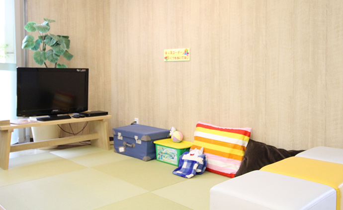 営業所キッズコーナー