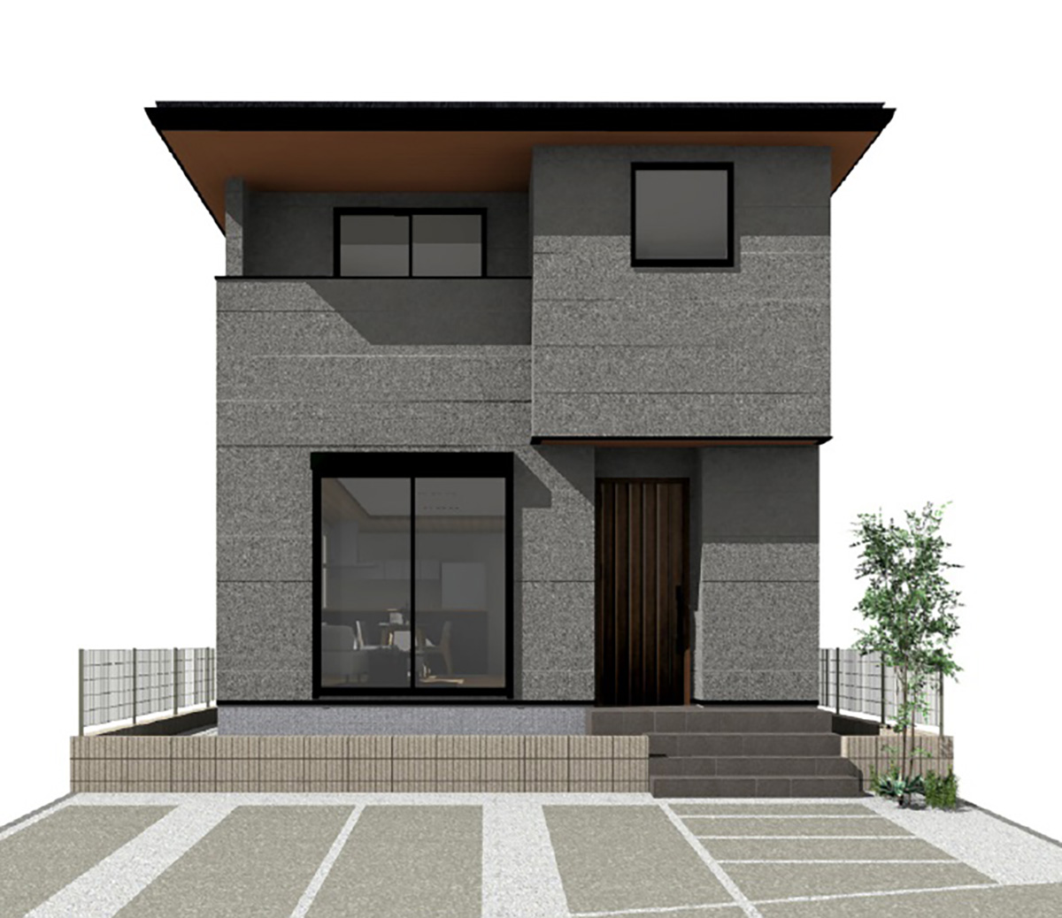 No.2推奨プラン外観パース