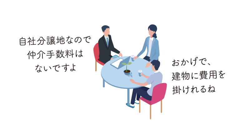 仲介手数料はかかりません。