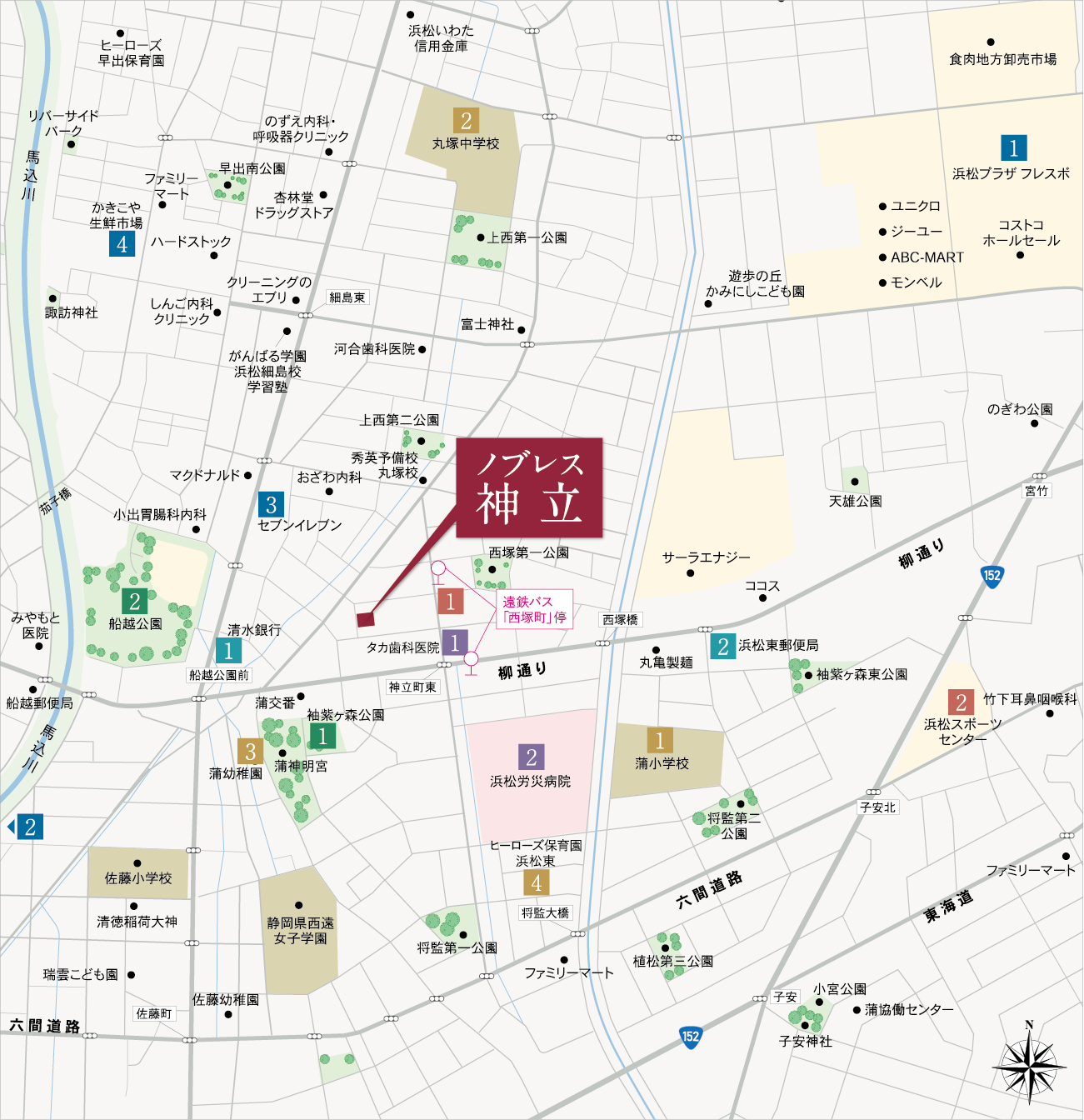 現地地図