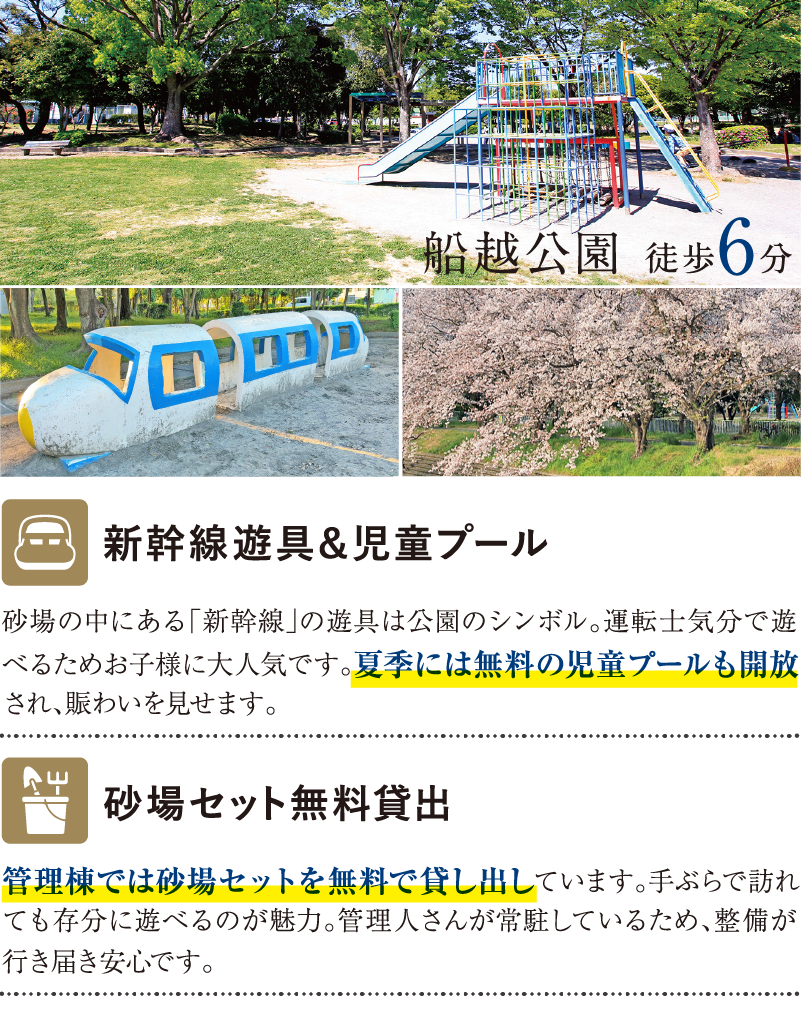 船越公園徒歩6分