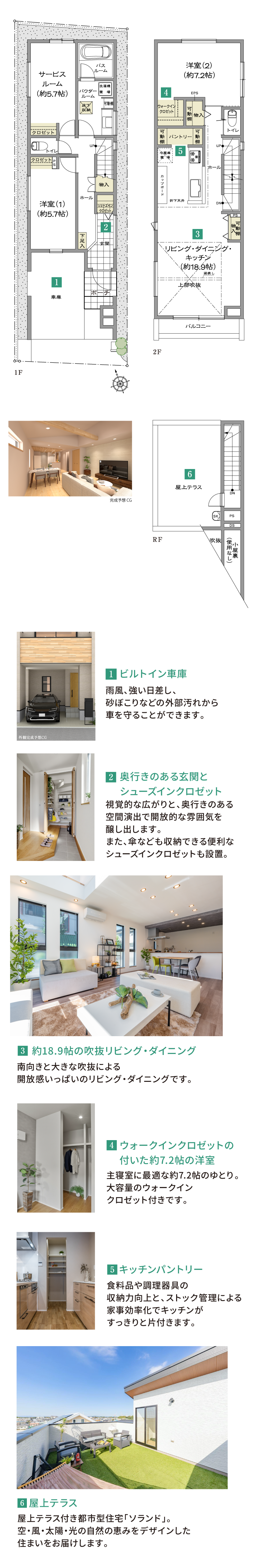 No.1間取り。