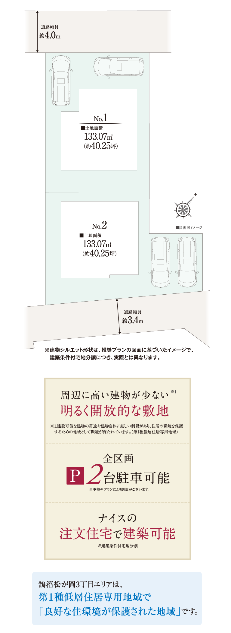 全区画2台駐車可能。車種やプランにより制限あり。