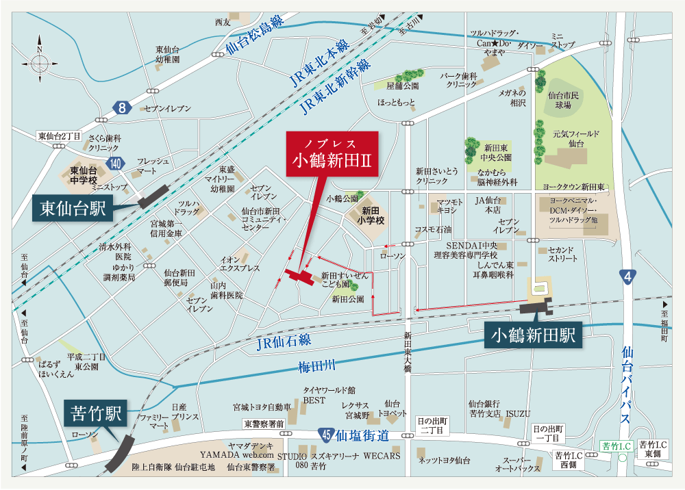 現地地図