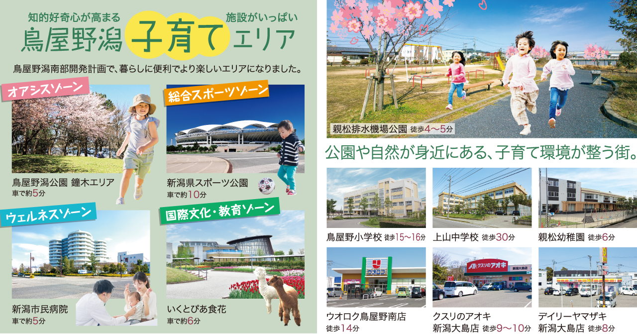 ノブレス親松。子育てと子どもの成長を支える充実の環境