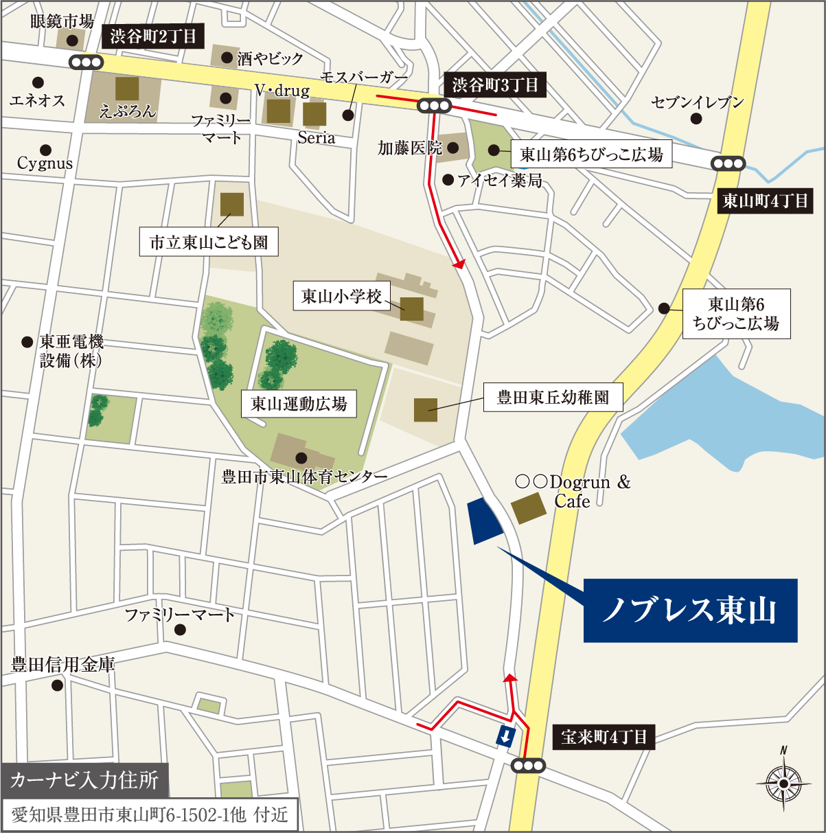 現地地図