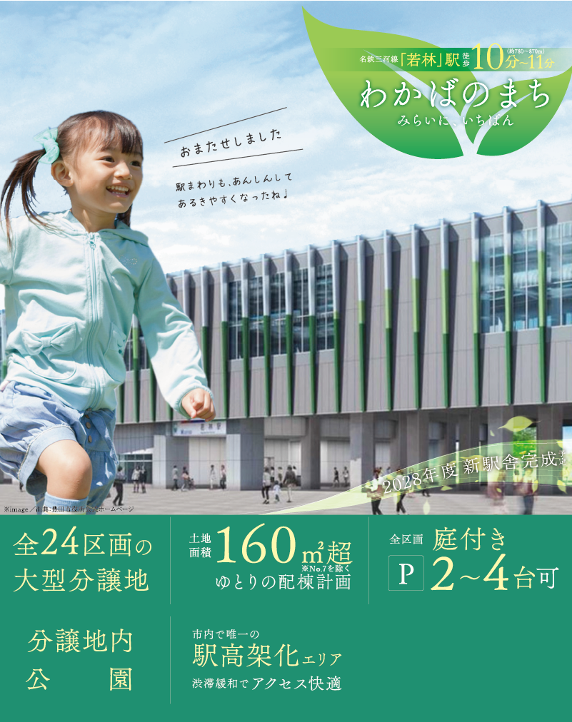 名鉄三河線｢若林｣駅徒歩10～11分