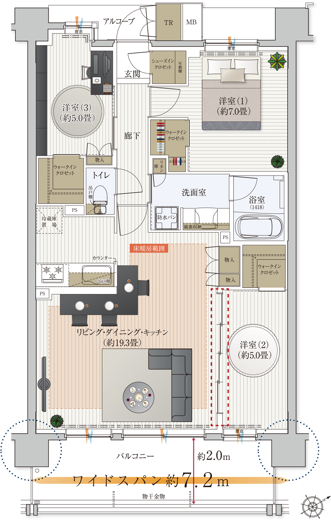 Ctype 間取り画像