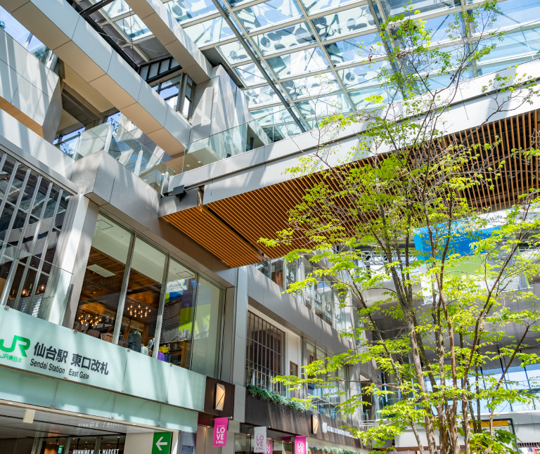 「仙台駅東西自由通路」
