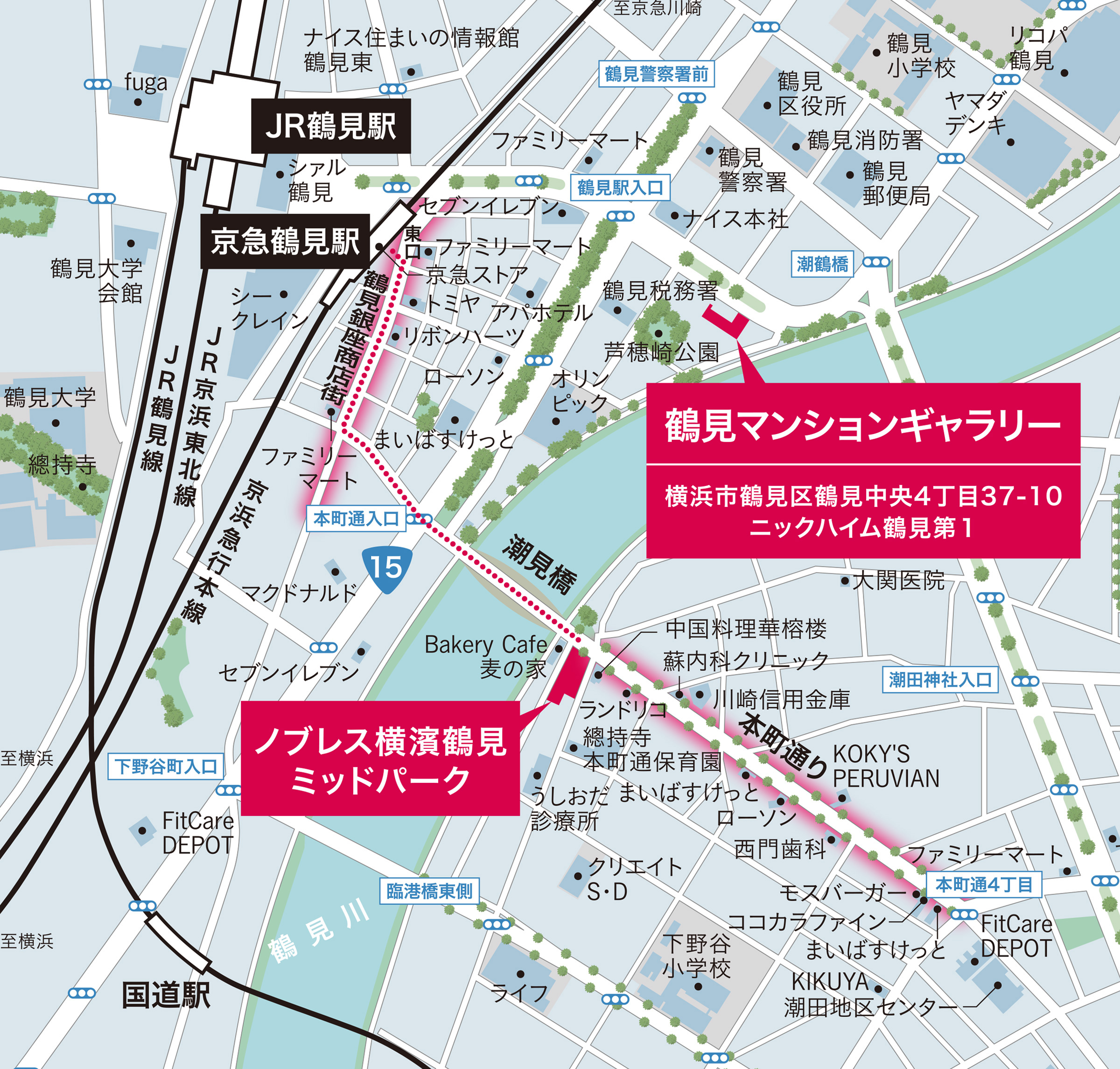 現地案内図①