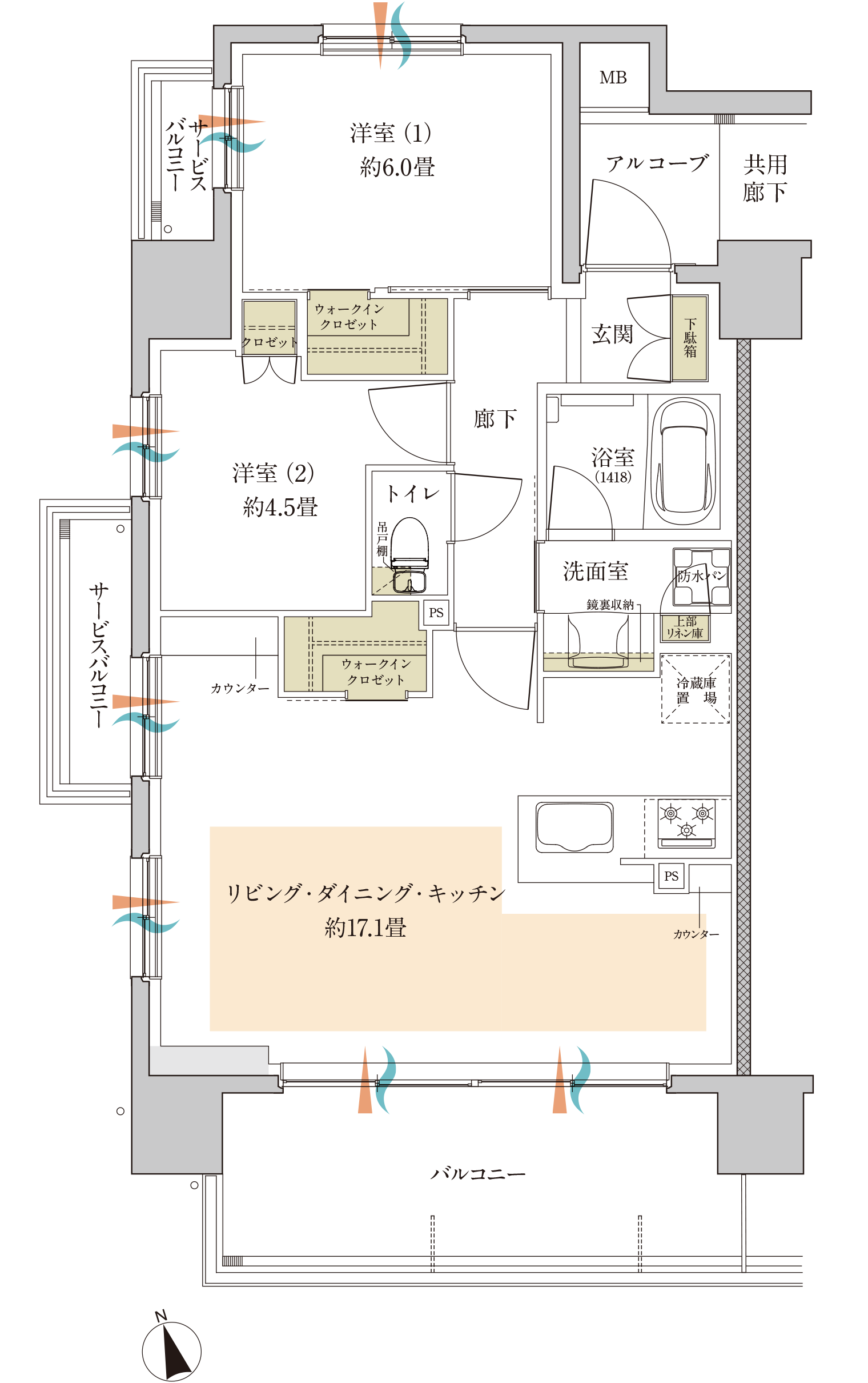 間取図