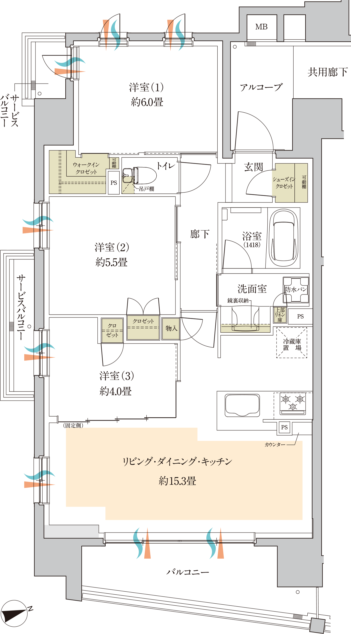 間取図