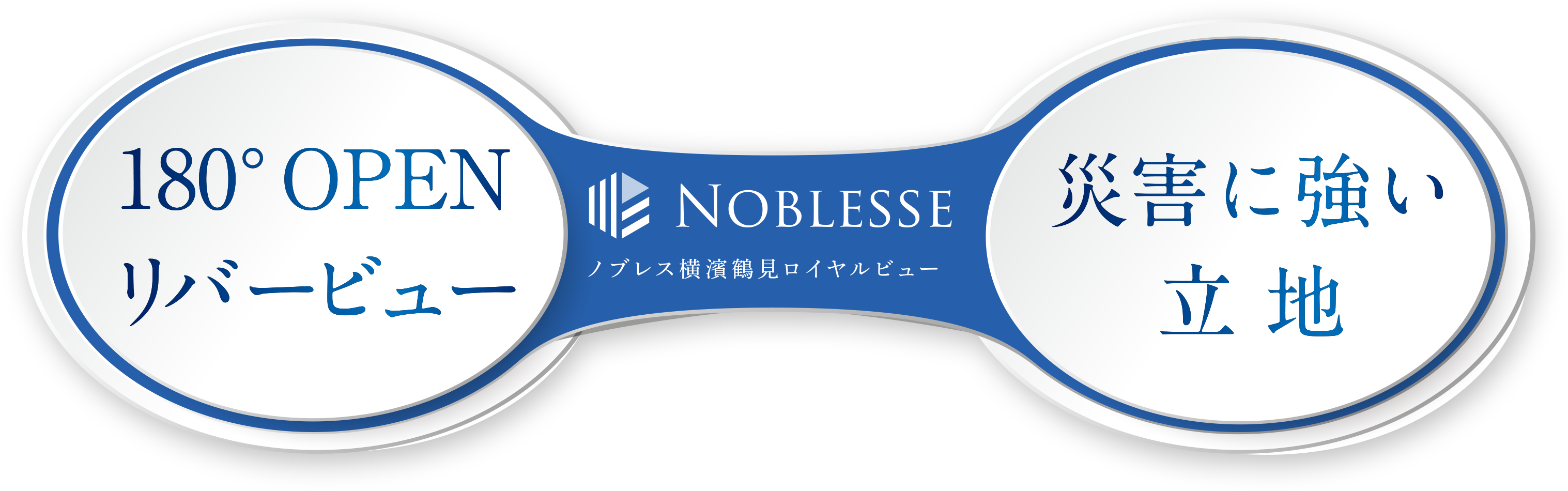 180°OPEN リバービュー × 災害に強い立地