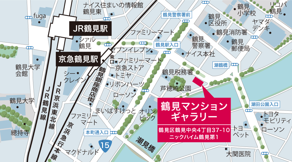 マンションギャラリー案内図