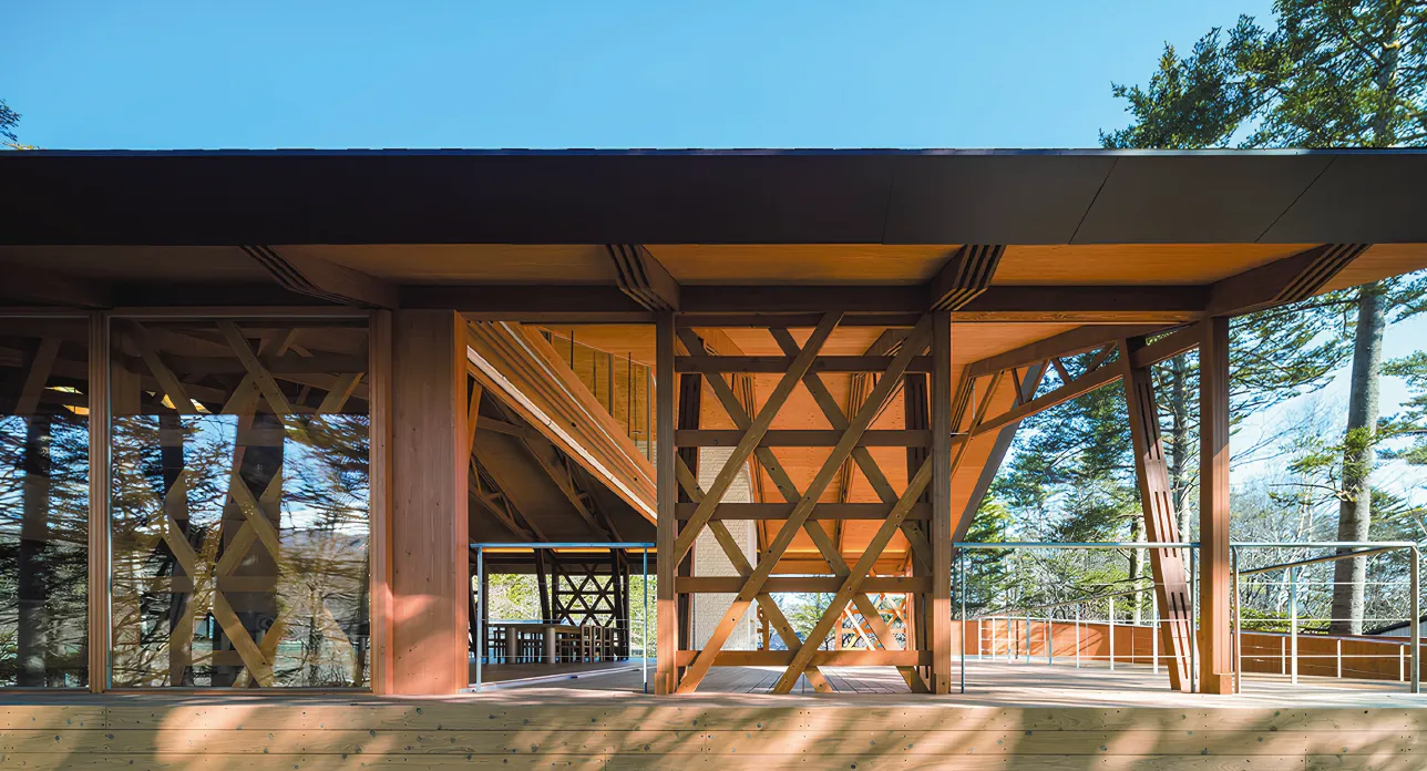 ししいわハウス軽井沢（建築面積／392.74㎡）