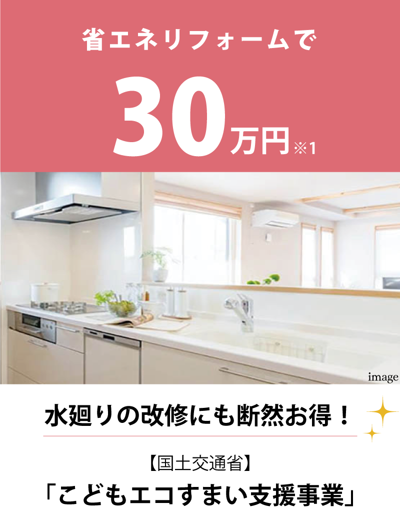 省エネリフォーム30万円